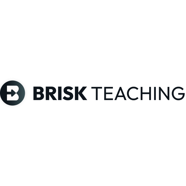 Logo for Brisk Teaching.